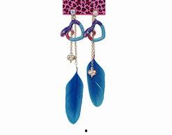 羽毛耳环,羽毛耳环演绎时尚新篇章